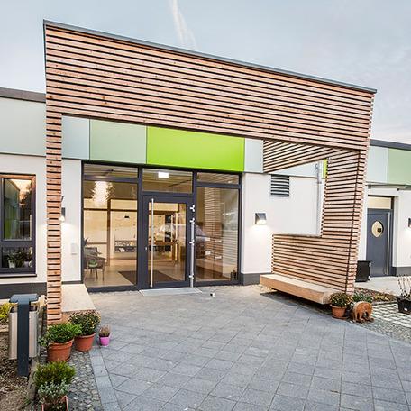 Eingang der Kindertagesstaette in Wuppertal