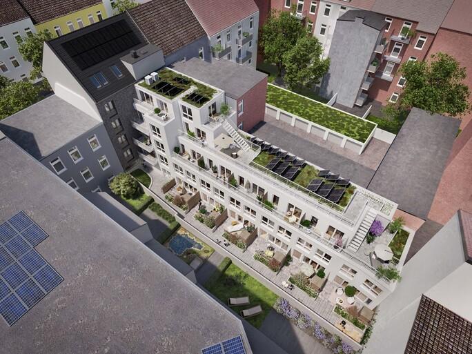 Duesseldorf_Friedrichstadt_Wohnungsbau_Gewerbebau_Visualisierung